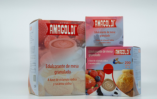 Nuevo producto: edulcorante de mesa granulado a base de ciclamato y sacarina