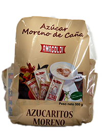 Azucaritos Amagoldi azúcar morena 500 grs
