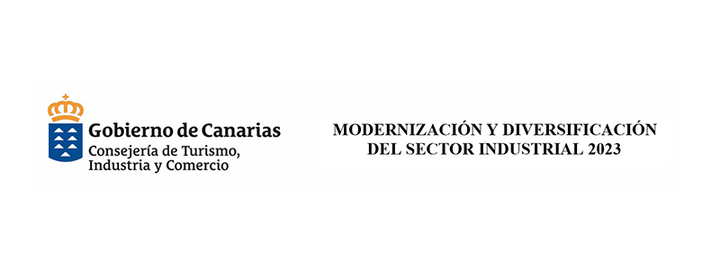 Gobierno de Canarias — Modernización del Sector Industrial 2023